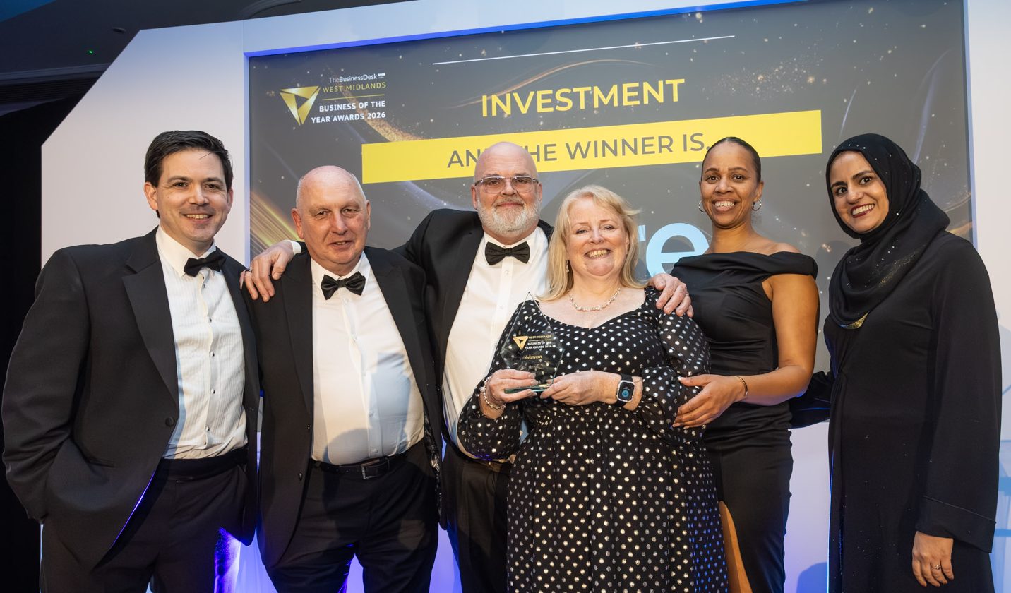 Petrel laimėjo investicijų apdovanojimą Vakarų Midlendo 2026 metų verslo kategorijoje